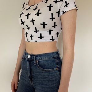 Cross Crop Top